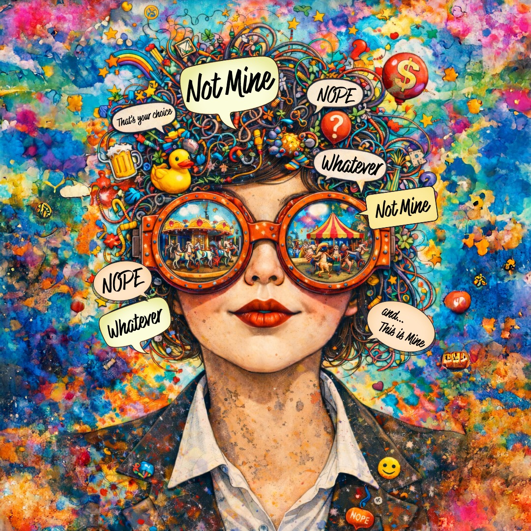 Not Mine — J. Wildroot, healing music single cover art 2026