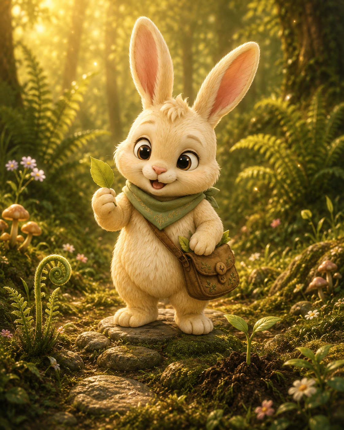 Fern the Curious Rabbit